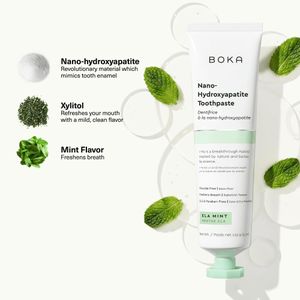 Boka Nano Hydroxyapatite Toothpaste – Fluoride-Free Remineralizing