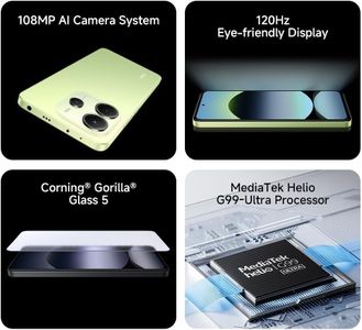 Redmi Note 14 Smartphone, 6GB RAM 128GB Storage – Black