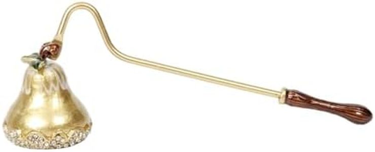 bordorsse Candle Snuffer, Candle Extinguisher with Long Durable Handle, Vintage Wax Snuffer, Decorative Wick Snuffer, Perfect for Candle Lovers as Gifts