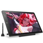 VEIKK Drawing Tablet with Screen, Full-Laminated Graphics Drawing Monitor, Studio VK2200PRO Graphics Tablet monitor, with 2 Customized Quick Dials, 8 Shortcut Keys, and Adjustable Stand （21.5 inch, 8192 Levels Pen Pressure,Tile Function, 120% sRGB）