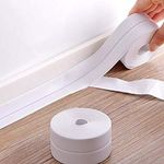 Toriox White Self Adhesive Waterproof Tape Sink Tub Wall Caulk Strip Kitchen Bathroom Toilet Sealant Trim