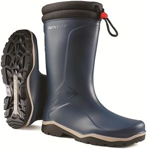 Dunlop Protective Footwear (DUNZJ) Mixte Blizzard Bottes & Bottines de Pluie, Blue (Blue/Grey/Black), 42 EU