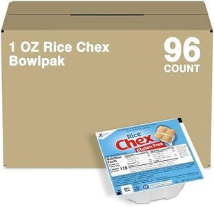 Chex Rice Cereal Single Serve Bowl, 1 Oz (Pack of 96)