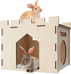 HIIMALEX Sturdy Bunny House with Sp