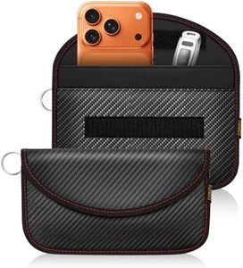 Punwocy Faraday Bags for Smartphones & Car Key Fobs, RFID Signal Blocking
