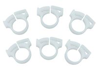 ATIE Sweep Hose Attachment Clamp B15 Replace Polaris 180 280 360 380 Pool Cleaner Sweep Hose Attachment Clamp B15 B-15 (6 Pack)