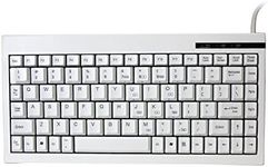 Adseeo Mini White PS/2 Keyboard Com