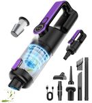Handheld Vacuum Cleaner, 26000PA 4-in-1 (Inhale, Blow, Pump, Inflate) Powerful Mini Vacuum Cleaner with LED Display,Rechargeable Portable Vacuum Cordless Car Hoovers for Pet Hair,Home,Office, Kitchen
