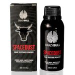Hair Styling Texturizing Powder - Strong Hold & Natural Matte Finish Hair Volumizer & Styling Powder for All Hair Types - Space Dust Volumizing - Hair Styling Products by Crazy Bull - 20 grams