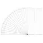 Doutop 300ct 3x11 Long Self Sealing Cello Bags Clear Cellophane Bags 1 Mil Resealable Poly Bags for Utensils Bakery Cookies Candy Christmas Gifts Necklace Jewelry 16 Sizes to Choose from