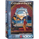 Eurographics 6000-0323 CP Rail Beautiful Lake Louise 1000-Piece Puzzle