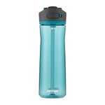 Contigo Ashland 2.0 Water Bottle with Straw and Leak-Proof Locking Lid, BPA-Free Plastic, Dishwasher Safe, Juniper, 24 oz (709 mL)