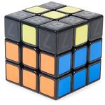 Rubik’s Coach Cube, Learn to Solve 3x3 Cube with Stickers, Guide and Videos | Stress Relief Fidget Toy | Adult Toy Fidget Cube | for Ages 8 and up