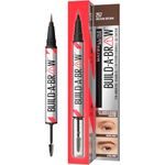 Maybelline New York, Build A Brow: 2 in 1 Brow Pen + Sealing Gel, Real-looking, Fuller Brows, Waterproof, Sweat- & Smudge-resistant, 24H Wear, Vegan Formula, Shade 257: Medium Brown
