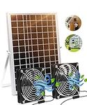 Aeecruny Solar Powered Fan Kit, Upg