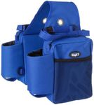 Tough 1 Nylon Water Bottle/Gear Carrier Saddle Bag, Royal Blue