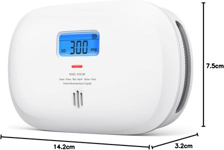 X-Sense Carbon Monoxide Detector – Battery Operated Alarm