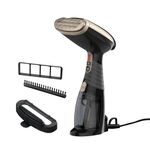 Conair Handheld Garment Steamer for Clothes, Turbo ExtremeSteam 1875W, Portable Handheld Design, Strong Penetrating Steam - Amazon Exclusive in Black