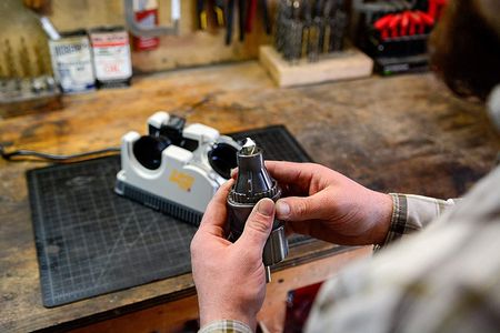 Drill Doctor Drill Bit Sharpener – DD750X Precision Tool