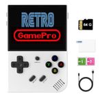 RG35XX Plus Retro Handheld Game Console , Support HDMI TV Output 5G WiFi Bluetooth 4.2 , 3.5 Inch IPS Screen Linux System (Anbernic RG35XX Plus White)