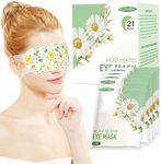 21 PACKS Self Heated Eye Mask Disposable Soothing Steam Eyes Moisturizing Heat Eye Mask Warm And Comfy For Migraines Tired Eyes Dry Eyes