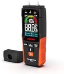 LASELION MS03 Wall Moisture Meter Pin & Pinless 2 in 1 Moisture Detector with Large Backlit Screen for Firewood,Walls,Building Materials