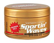 Soft Sheen Sportin Waves Maximum Hold Pomade 3.5oz (3 Pack)