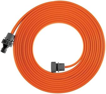 Gardena 995 25 ft. (7.5m) Sprinkler Hose, Orange, for Watering Elongated and Narrow Areas, Made in Germany