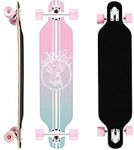 41" Longboard Complete Skateboard longboards for Cruising, Carving, Free-Style,Drop-Through Freeride and Downhill with T-Tools