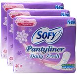 Sofy Big Bazaar Combo -Panty Liner - Daily Fresh, 40N (Buy 2 Get 1, 3 Pieces) Promo Pack