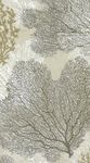 Entertaining with Caspari Sea Fans Paper Guest Towels, Taupe, 15-Pack