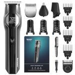 Kensen Manscape 4-in-1 Dual Speed Body Hair Trimmer Men, 210 Mins Usage Time Ball Shaver, Rechargeable Body Shavers for Hair/Beard/Balls/Groin, Waterproof Cordless Male Grooming Kit for Pubic Hair