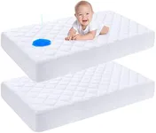 Yoofoss 2 Pack Waterproof Crib Matt