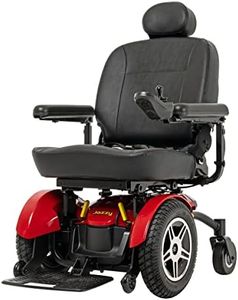 Pride Mobility - Jazzy Elite 14 - Front-Wheel Drive Power Chair - Jazzy Red