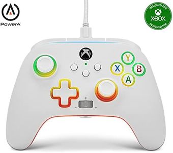 Controller cablato avanzato PowerA Spectra Infinity per Xbox Series X|S - Bianca (Amazon Exclusive)