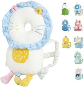 HGTC Baby Head Protection Backpack - Soft Lightweight Fall Cushion for Toddlers During Crawling & Walking, Helps Ease Impact from Backward Tumbles(Colorful Lion)