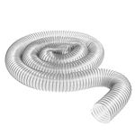 4" x 10' (4 inch Diameter by 10 feet Long) Ultra Flex Clear Vue Heavy Duty PVC Dust Debris and Fume Collection Hose Made in USA!