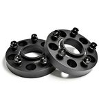 BLOXSPORT 2Pcs 25MM PCD 5x130 CB71.6 Hub Centric Wheel Spacers Forged Aluminum 6061-T6 with Bolts M14x1.5 for Porsche 911 930 964 918 928 944 S2 944 Turbo Boxster C2 Carrera Cayman Panamera