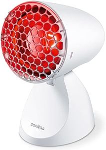 Sanitas SIL06 Infrared Heat Lamp Warm, soothing infrared light, Helps ease muscle aches & joint stiffness, Speed recovery, Improve complexion, With 5 angles of inclination - White - Pack of 1