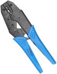 Ratchet Crimp Pliers 0.5~6.0mm² Crimping Tool 22-10AWG Ratchet Terminal Crimper Wire Crimp Tool For Tubular Terminals Heat Shrink Spade Fork Splice Connectors HS-30J