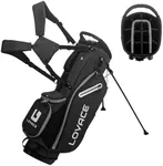 LOVACE 14-Way Golf Stand Bag, Lightweight Golf Bag with Stand for Men and Women (Black)
