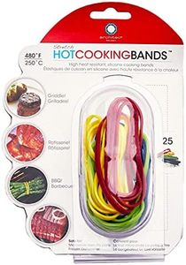 Architec Stretch Cooking Band, 2-Inch, Package 25, Assorted Colors