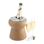 Final Touch Cork Bin with Stainless Steel Insert (IB49)