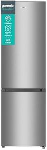 Gorenje RK 4182 PS4 Kühl-Gefrier-Kombination/ Höhe 180 cm/ Kühlen 198 L/ Gefrieren 66 L/ Gemüsefach/ 39dB/ LED Beleuchtung/ HxBxT: 180 x 55 x 55,7 cm / Grau