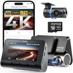 70mai 4K Dash Cam Front and Rear A810S, 4K+1080P Dual STARVIS 2, HDR Car Dash Cam with Night Vision, WiFi APP Control, 146°Wide Angle, 4G LTE, ADAS, Parking Mode with Voice Control and 128GB SD Card