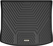 YITAMOTOR Cargo Mats Fits for 2015-2024 Ford Edge, All Weather Custom Fit Black Cargo Mats