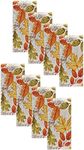 Elrene Home Fashions Autumn Leaves Fall Printed Tablecloth, Polyester, Multi, 17" x 17" (Napkins)