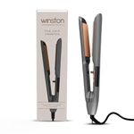 WINSTON Hair Crimper with Adjustable Temperature, Ceramic Coating, and Fast Heating for All Hair Types - 1 Year Warranty