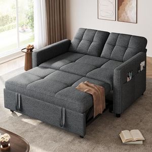 YITAHOME 55" Convertible Sofa Bed, 3-in-1 Sleeper