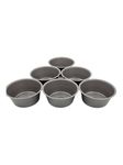 Samuel Groves Muffin Mince Pie Cupcake Cups, Superior Double Coated Non-Stick, Air Fryer Suitable, UK Made Individual Baking Cups for Muffins, Cupcakes, Mini Pies, Party Pies, and Puddings (6 Pack)